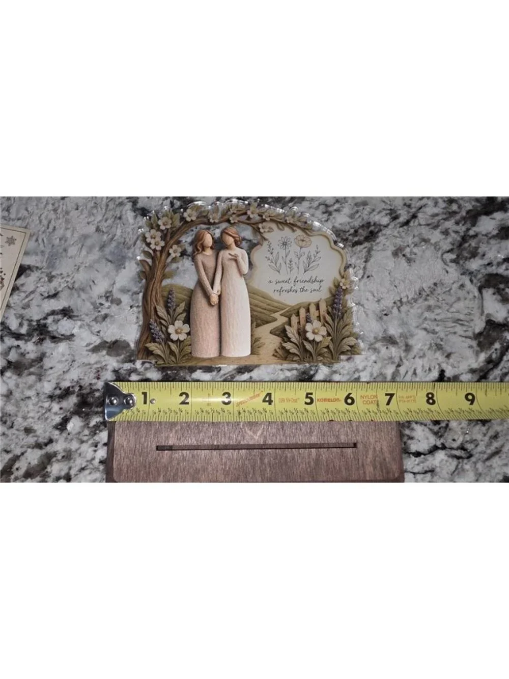 Best Friend Birthday Gifts for Women, Friendship Keepsake Plaque